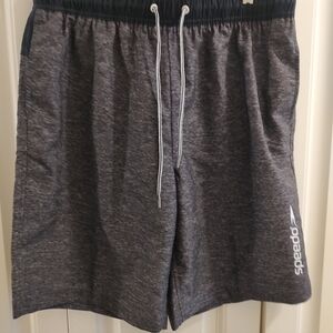 Speedo Men's Charcoal Swim Shorts